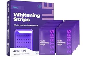 DrDent Whitening Strips Lila(1 Stück - 42pc)