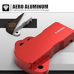 NICECNC Red Motorcycle TPS Sensor Guard Protector