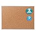 Quartet Cork Board, Bulletin Board, 6' x 4' Corkboard, Aluminum Frame, Silver (2307)