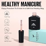 TOMICCA Gel Nail Polish Translucent Pink White 15ML Soak-Off UV LED view 3