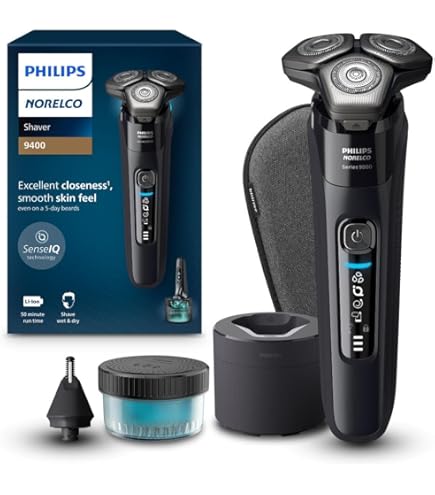 Amazon.com: Philips Norelco Electric Shaver 5500 Wet & Dry,S5370