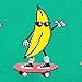 Sock It To Me Men's Banana Peeling Out Socks