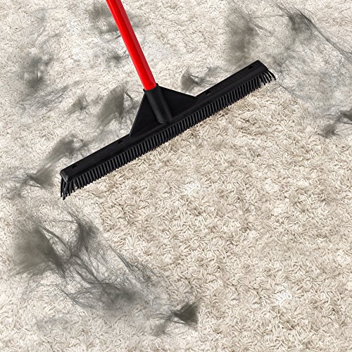 Lightweight Silicone Broom for Floors by RAVMAG ScratchFree Floor