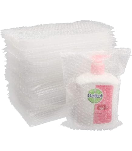 200 Sacs à Bulles Transparents 6x8 Pouces - Protection Choc Pour Envoi Et Stockage !