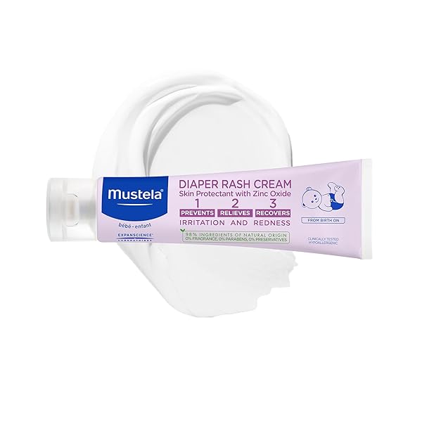 MUSTELA-BABY DIAPER RASH CREAM 123 – SKIN PROTECTANT...