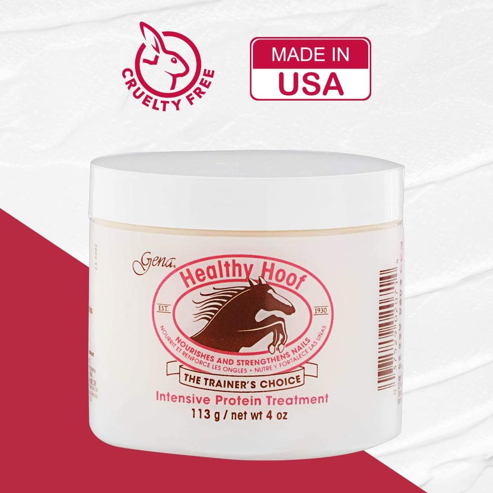 Gena Healthy Hoof Cream Complete Cuticle and Nail Care, to Moisturize, Condition and Treat Cuticles and Strengthen Nails: Beauty