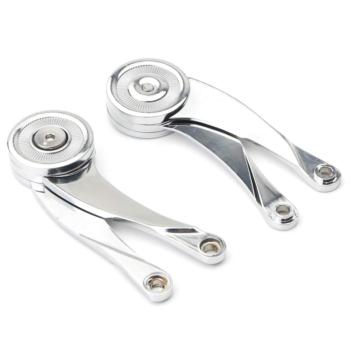 2 Pack Pxyelec Support Hinge Lid Stay Hinge with Soft Close, Lid Lift Up Stay Toy Box Buffer Open Angle, Desks Cabinets Doors Window Furniture Drop Damper