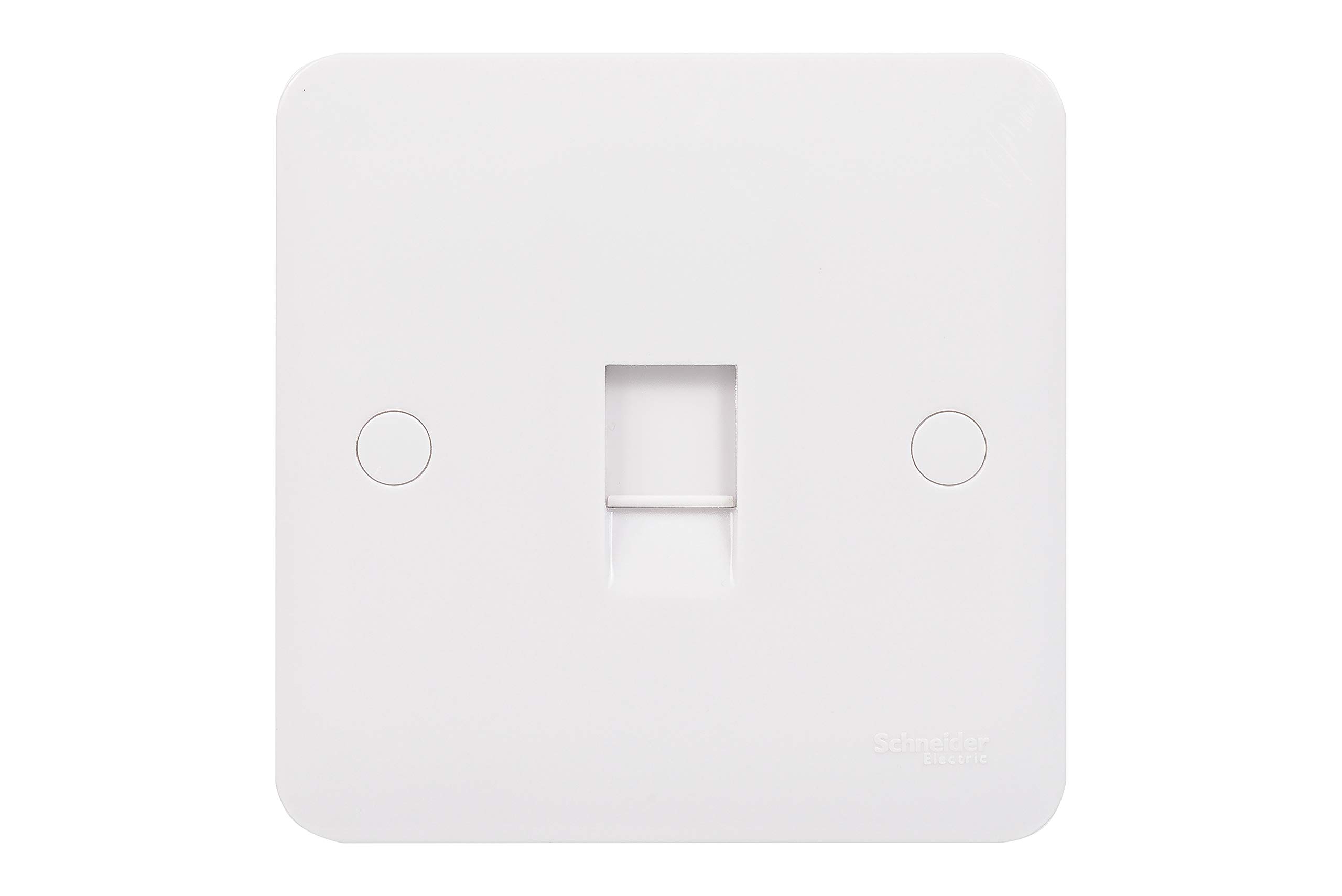 Schneider Electric Lisse White Moulded - Single Data Socket, CAT-6, RJ45, GGBL7071C6S, White