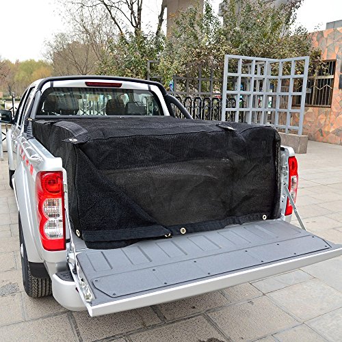 Truck Bed Cargo Net Organizer 4.75'x 6' Heavy Duty Bungee bing