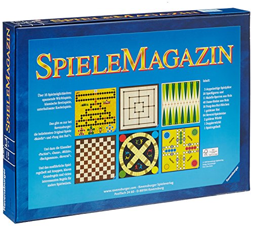 Ravensburger 26301 - Spiele Magazin, Spielesammlung mit vielen Möglichkeiten für 2-4 Spieler, Gesellschaftsspiel ab 6 Jahren, die besten Familienspiele – Bild 2