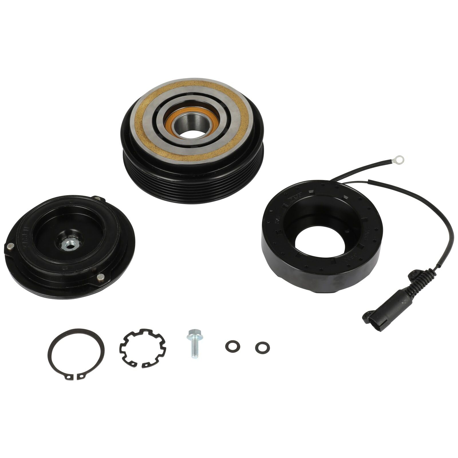 Photo 1 of ECCPP A/C Compressor Clutch 1998-2004 for Mercedes-Benz CLK320 SLK320 ML320 E320 3.2L 2002-2006 Freightliner Sprinter 2500 3500 2.7L AC Clutch