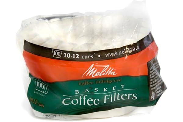 Melitta 629400 Basket-100's PAB-100's Poly Bagm Filter Paper, Green