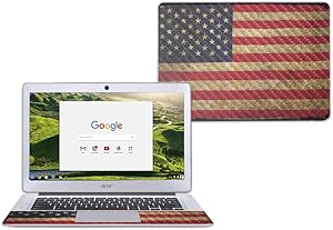 MightySkins Carbon Fiber Skin for Acer Chromebook 14