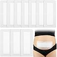 20 Pcs Breathable Abdominal Incision Island Dressing | 4x10 Inch Long Post Surgery Bordered Gauze Bandage + Absorbent Dressing Pad, Tummy Tuck C Section Large Wound Recovery