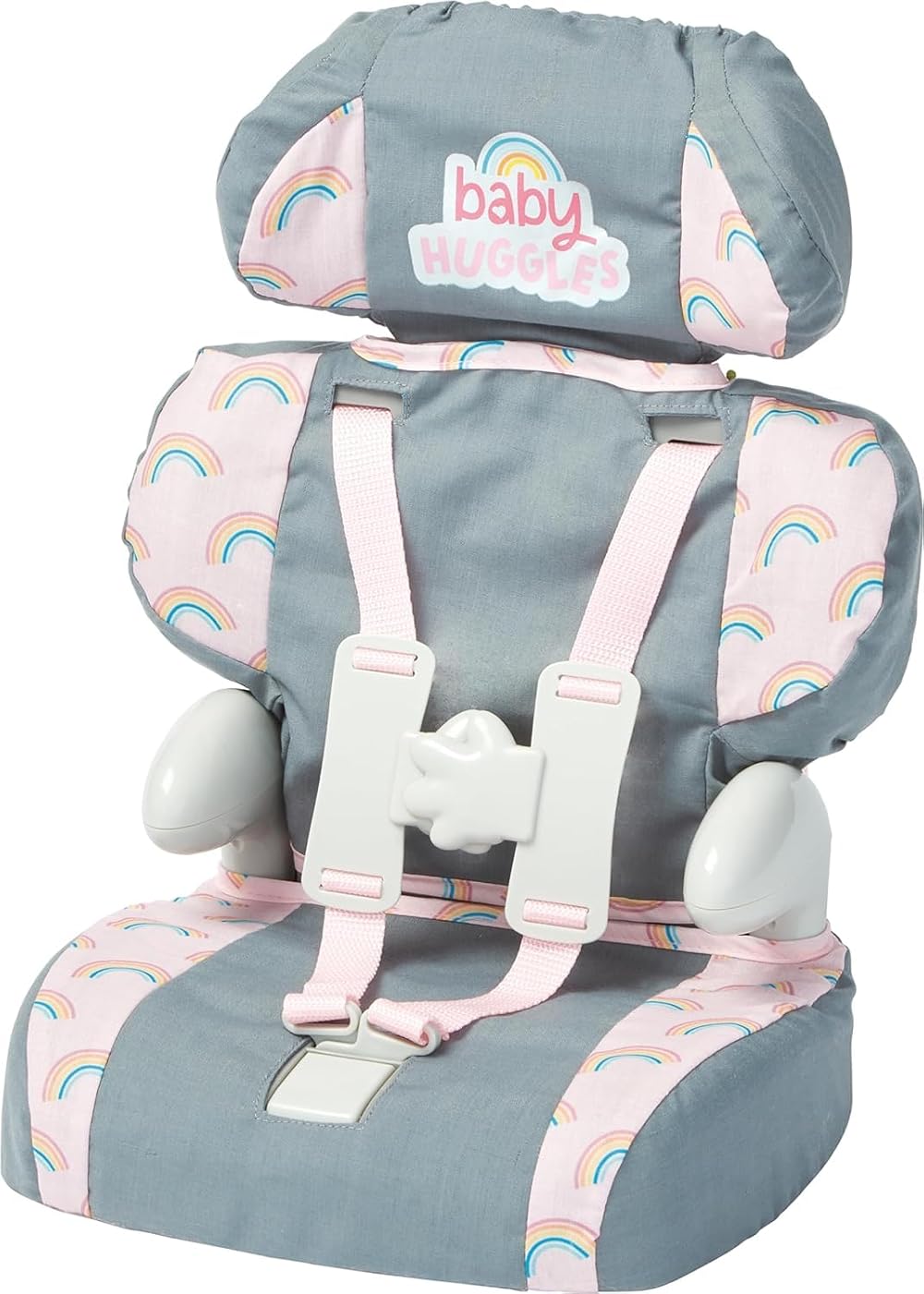 Casdon Grey Car Booster Seat for Dolls up to 35cm 3+ Age