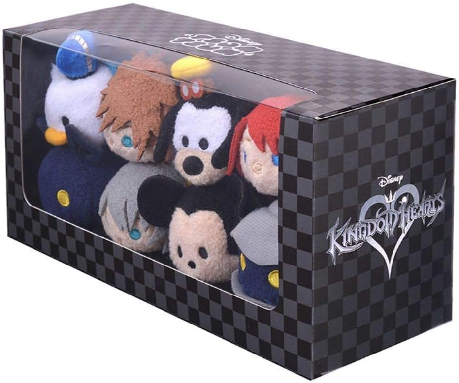 Amazon キングダムハーツ ツムツム ぬいぐるみセット D ディズニーストア オンライン限定 Tsum Tsum Kh 品 ソラ リク カイリ ミッキー ぬいぐるみ ホビー