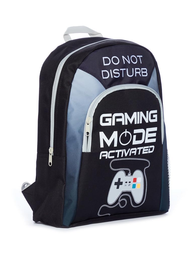 ThePyjamaFactory Do Not Disturb Gaming Mode Activated Boys Girls Gaming Backpack Gamer Rucksack Kids School Bag — image 1