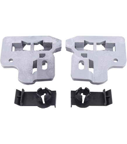 Window Regulator Repair Kit With Clips – For Jaguar XK8 / XKR Rear Right (Convertible)