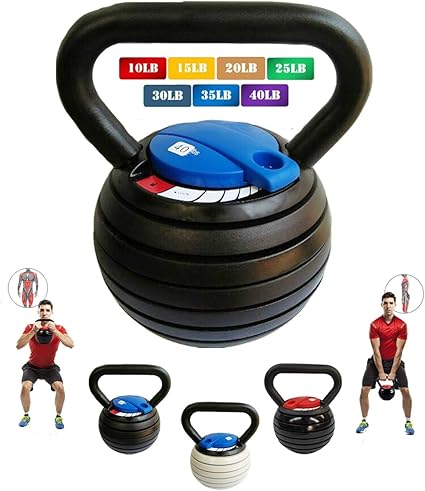 Adjustable Kettlebell Weights Sets for 
