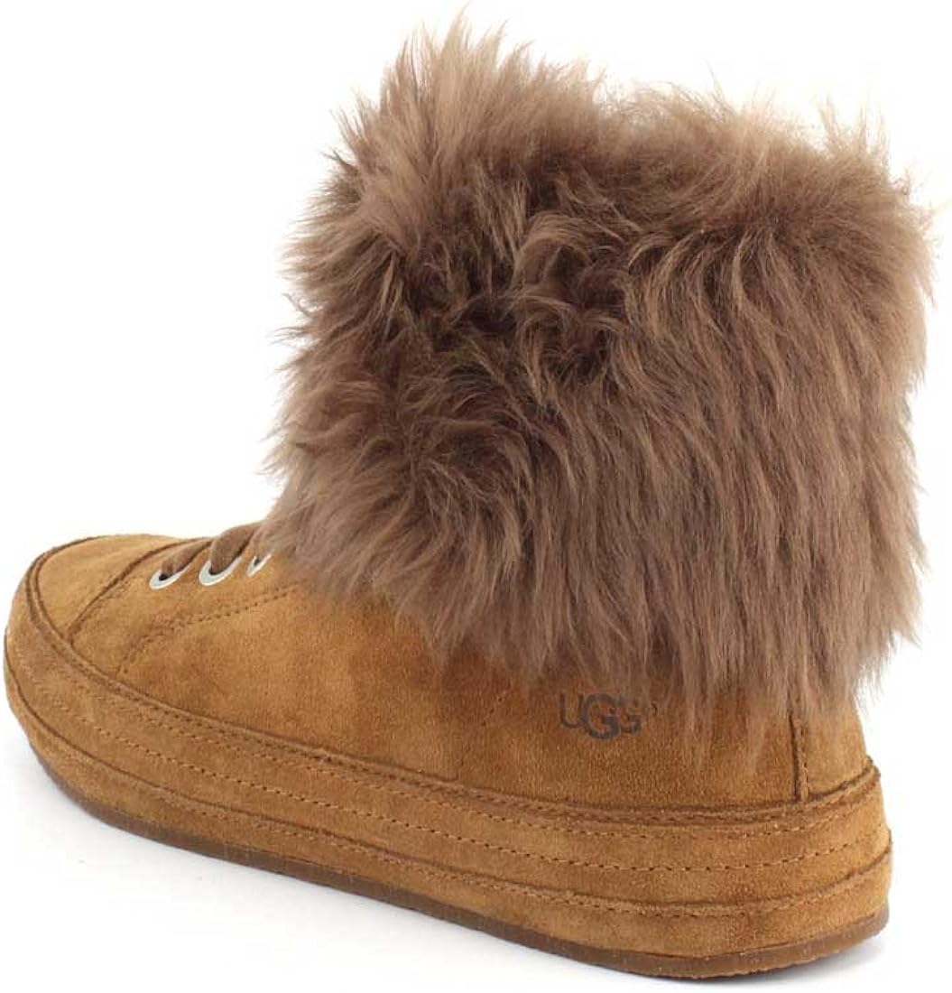 ugg high top sneakers with fur