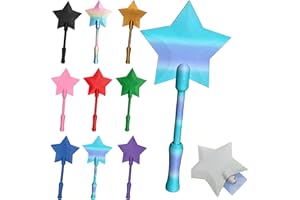 Magic Wand Credit Card Holder - Contactless Payment Wand 14-Inch 3D Printed, Star-Shaped Prank Toy for Adults & Prank Lovers(