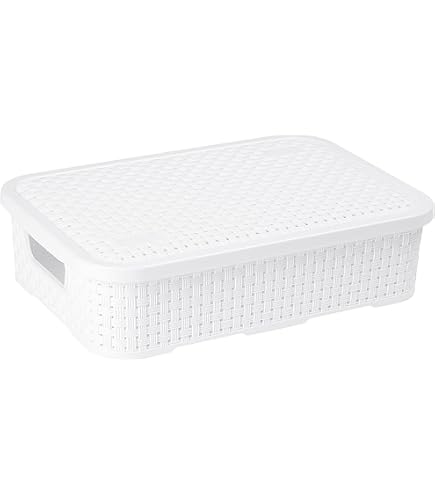 Caixa Organizadora com Tampa 22 cm x 18 cm x 32 cm - Arthi