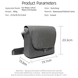 JOYSOG Travel Shoulder Bag for DJI Mavic 3