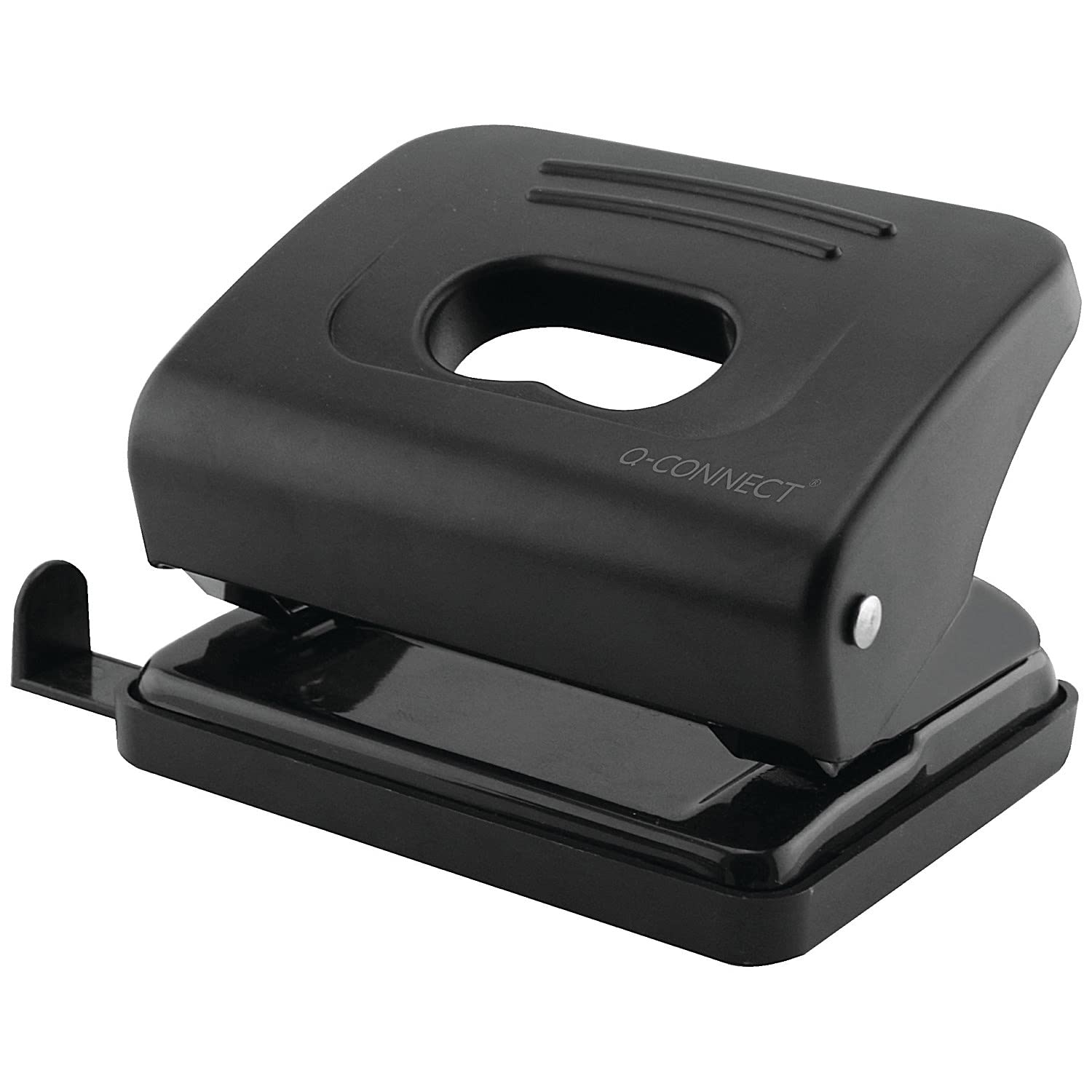 Q-Connect Medium Duty Hole Punch 20 Sheet Black 87
