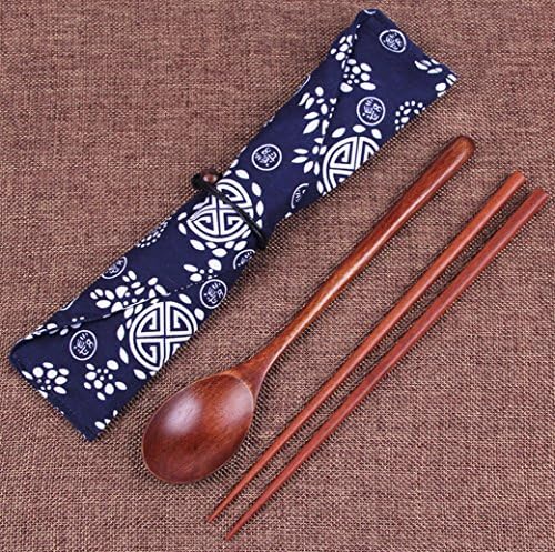 Diotem Wooden Bento Boxes,Japanese traditional-handicraft style wooden Lunch Boxes for Kids and Adults (Accessories)