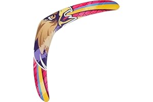 Alreczio Boomerang for Adults and Kids - Fun, Easy to Operate，V-Shaped Returning Boomerang Sport Outdoor Kids Games Fun Gifts(Blue - Eagle)