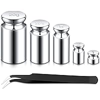 TOODOO Calibration Weight 1g 2g 5g 10g 20g Calibration Gram Scale Weight Set for Digital Scale Balance and 1 Piece Calibratio