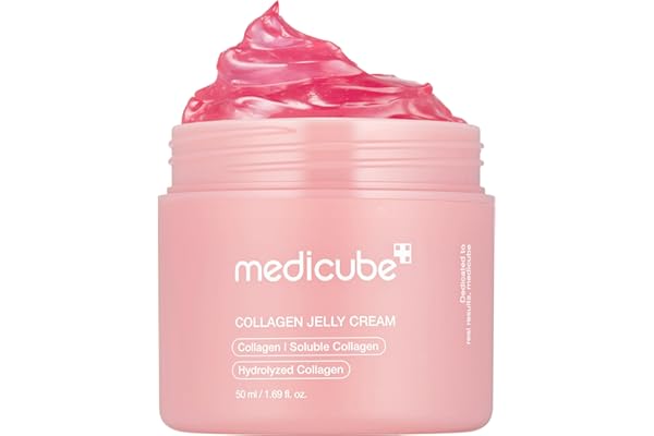 medicube Collagen Jelly Cream- Niacinamide & Freeze-Dried Hydrolyzed Collagen - Boosts skin's barrier hydration and gives 24h