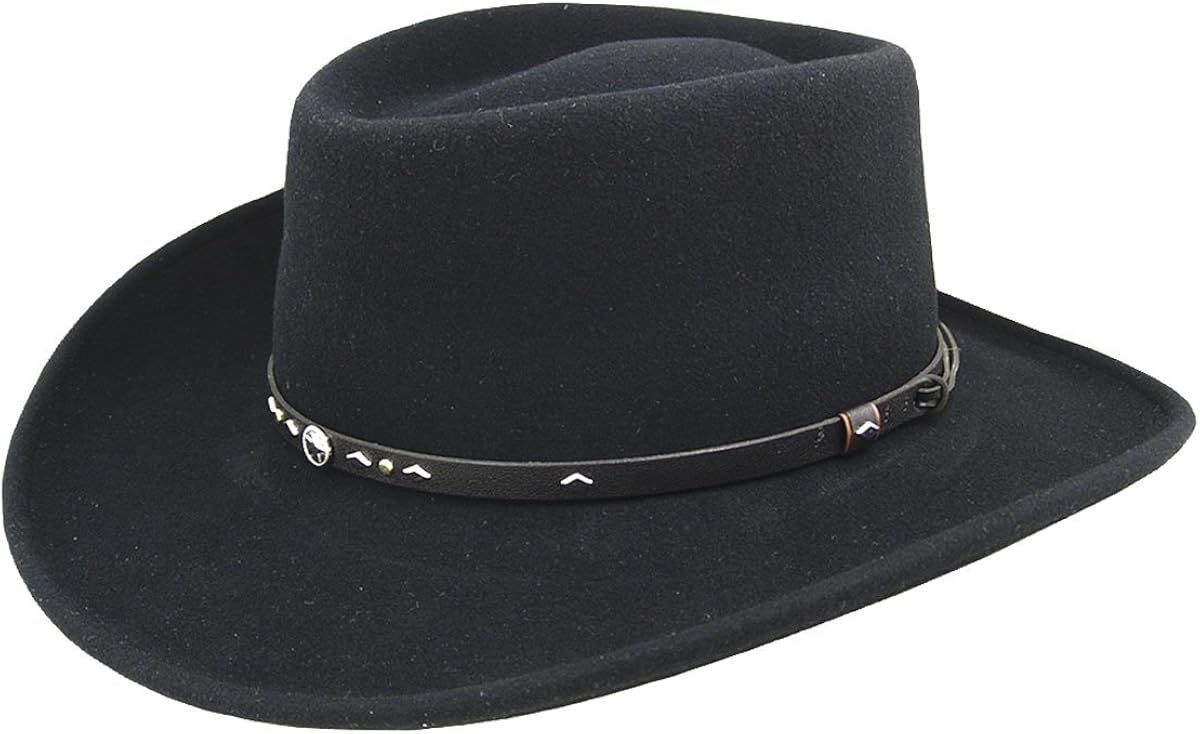 narrow brim cowboy hat