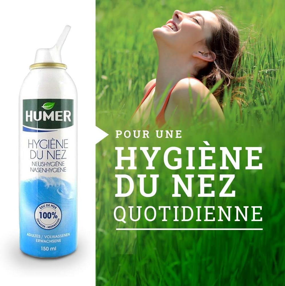 Humer Nasal Hygiene Adult 150ml, Bright Blue, 150 ml (Lot de 1) - Image 3