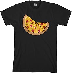 Pizza Pie with 5 Slices | Dad Father Men's T-Shirt