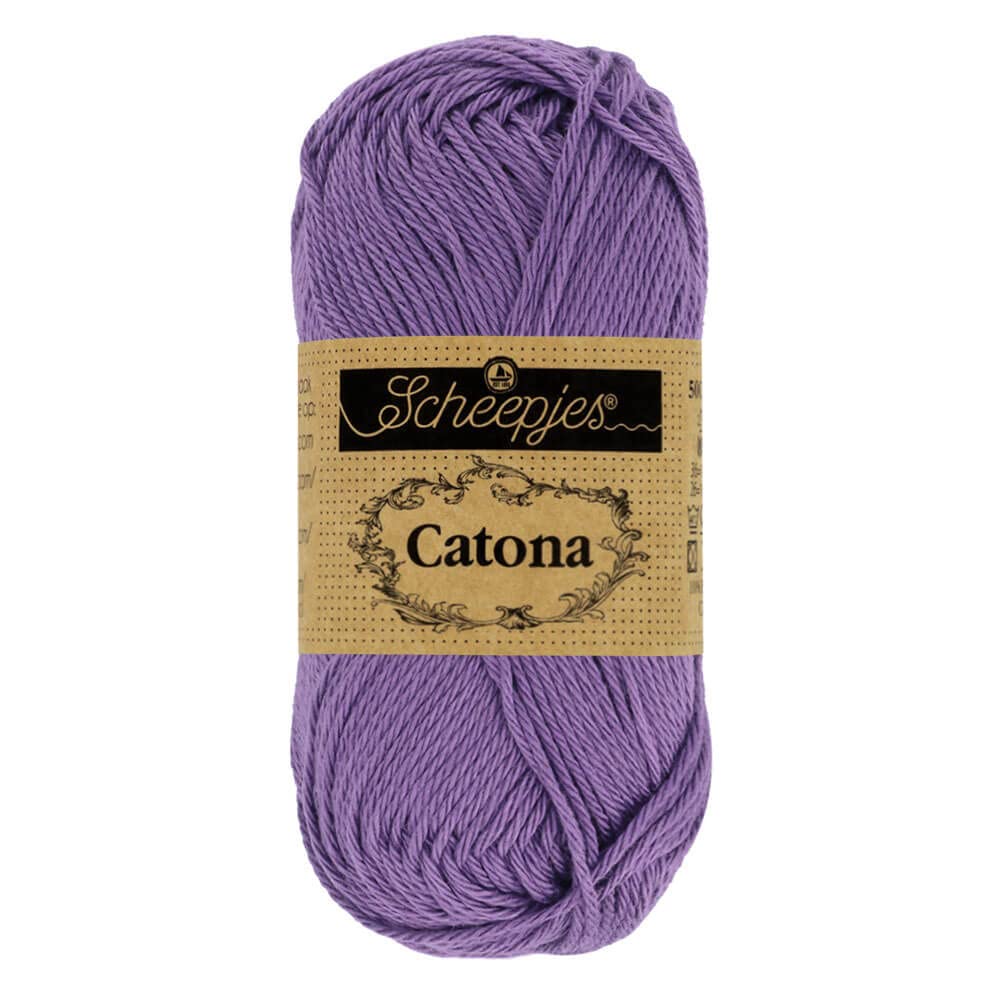 Scheepjes - Scheepjes Catona 113 Delphinium Yarn - 10x50g