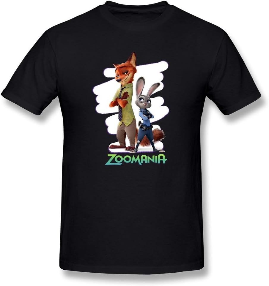 Toomii Men's Zootopia Judy Hopps & Nick Wilde Tee