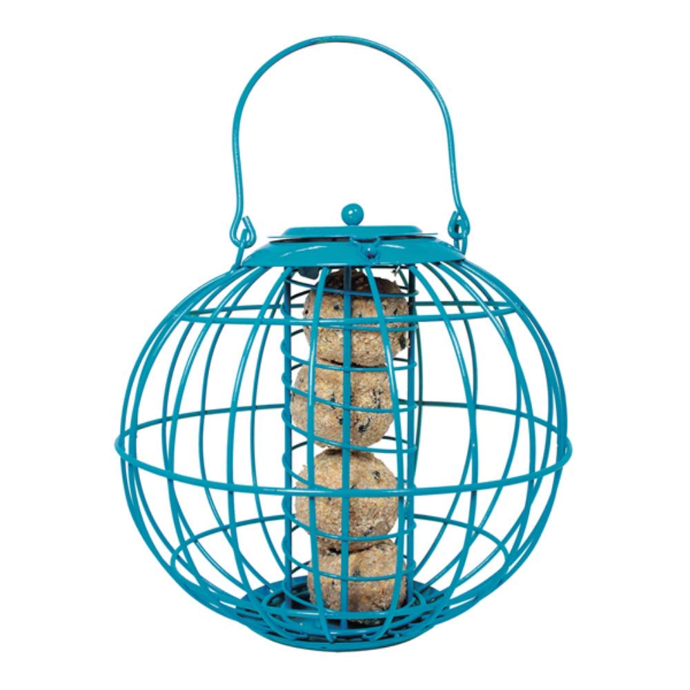 Amazon Com Pinebush Globe Suet Ball Feeder Turquoise