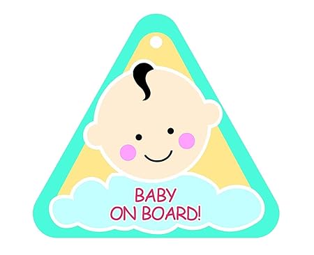 FRATELLI Baby On Board (Blue Triangle)
