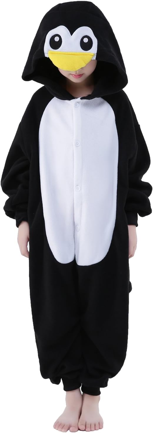 CANASOUR Polyster Halloween Kids Animal Costumes Cosplay Pajamas