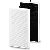 2 Pack Dual Action HEPA-Type Air Purifier Filter Replacement for Febreze and Honeywell U Filter, Repalce FRF102B and HRF201B, FHT170, FHT180, FHT190, HHT270W & HHT290 Series Air Purifier by Funmit