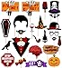 59Ct Halloween Photo Booth Props - Creepy Zombie/Vampire/Trick or Treat Party Supplies Decorations