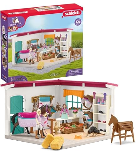 Amazon.com: Schleich Farm World, Horse Toy for Kids, Agility at