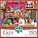 Buffalo Games - Cats Collection - Comfy Spot - 750 Piece Jigsaw Puzzle
