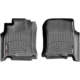 WeatherTech Custom Fit FloorLiners for Toyota 4Runner - 1st Row (440111), Black
