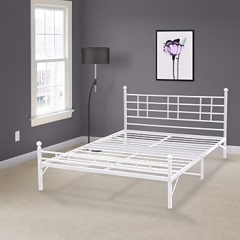 Amazon.com: The Tenor Solid Wood Bed Frame - Oak, Maple ...