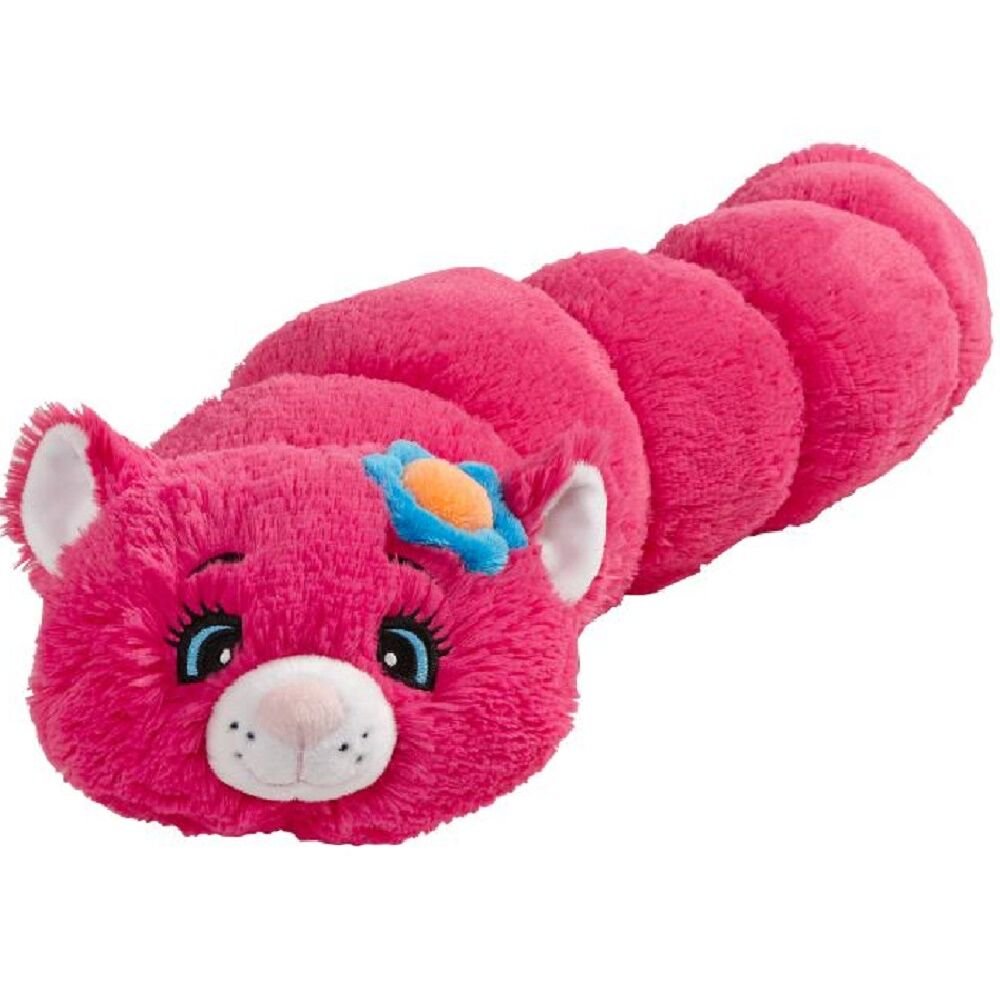 My Pillow Pet Cat 30 Pillow Pink Flower Cat By Pillow Pets Amazon