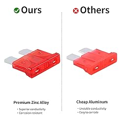 330PCS Car Fuses Assortment Kit, Upgraded Blade