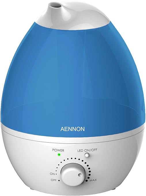 Aennon Cool Mist Humidifier Improves Health, Skin, Mood, Sleep, Focus