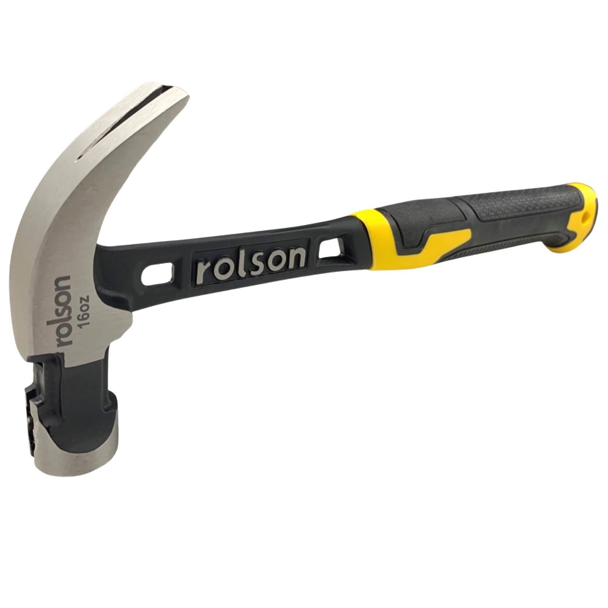 Rolson 10431 Solid Forged Claw Hammer 16 oz (450g)